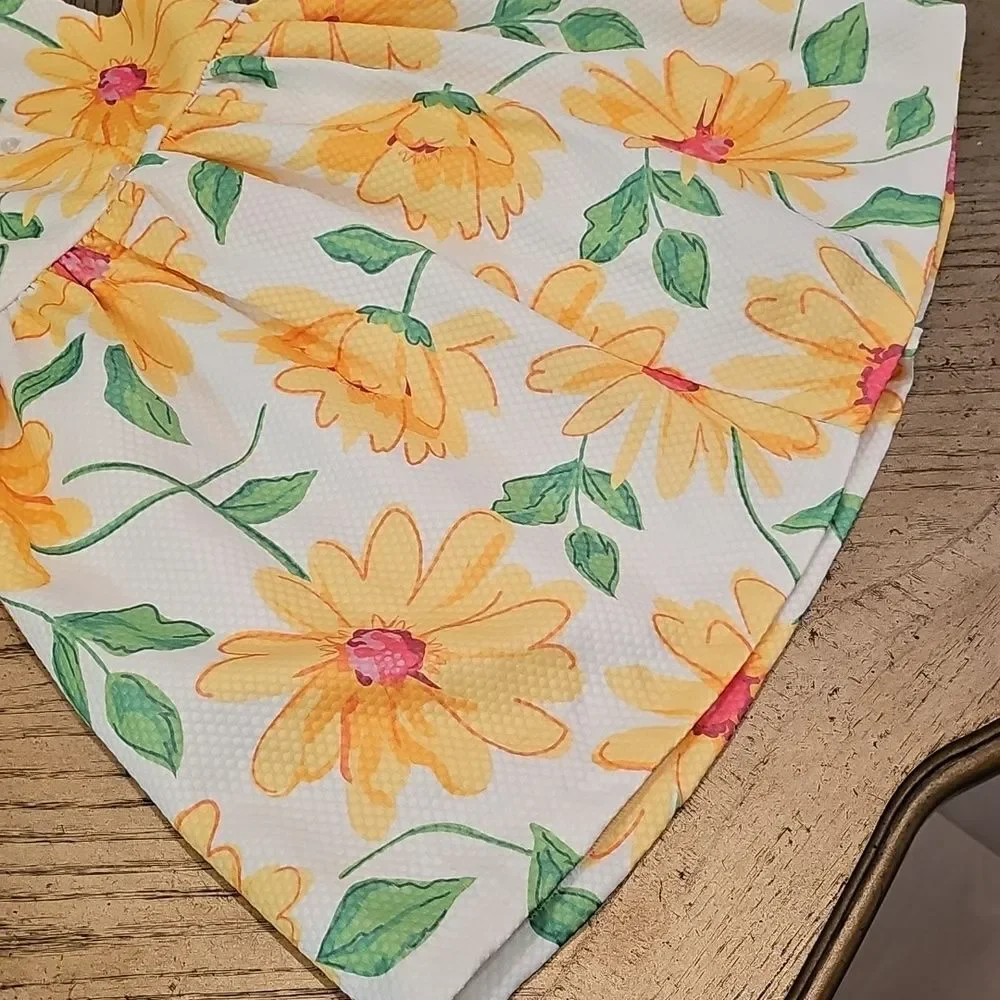 Floral Sunflower Dress Size 5 Bonnie Jean